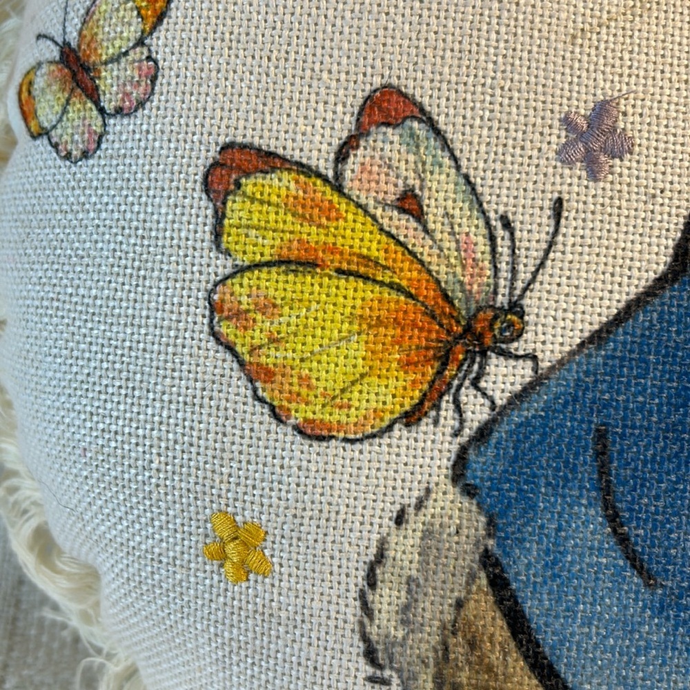Peter Rabbit Decorative Round Pillow 16” - Picture 6 of 6